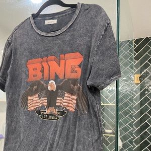 ANINE BING | vintage bing t eagle graphic t shirt
